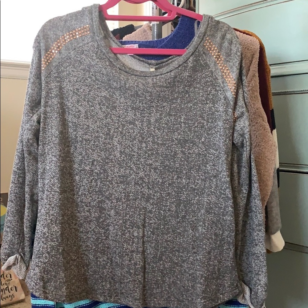 Studded stylish sweater